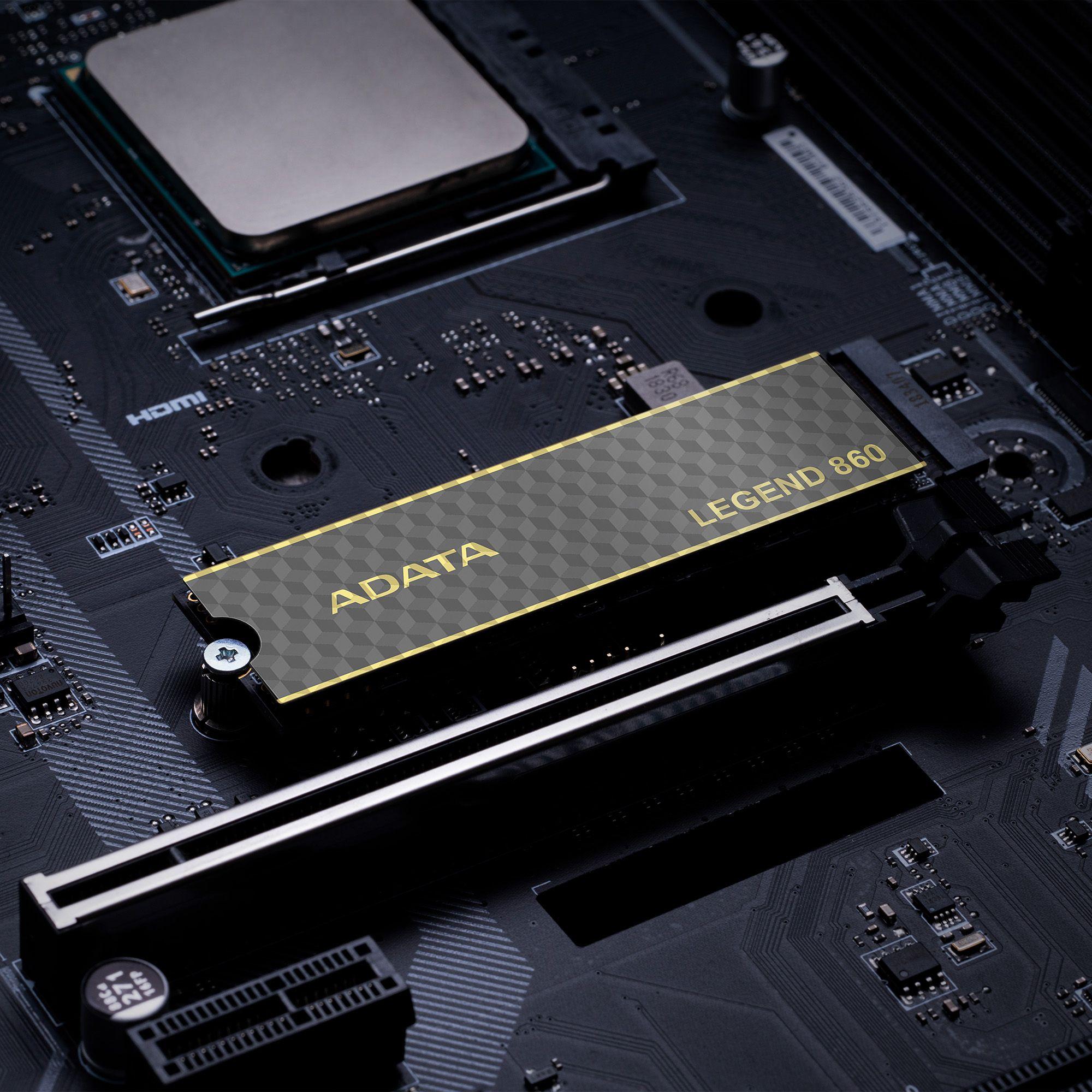 SSD Interno ADATA LEGEND 860 SLEG-860-1000GCS (1 TB - M.2 2280 - PCIe 4.0 NVMe) — miniatura 8