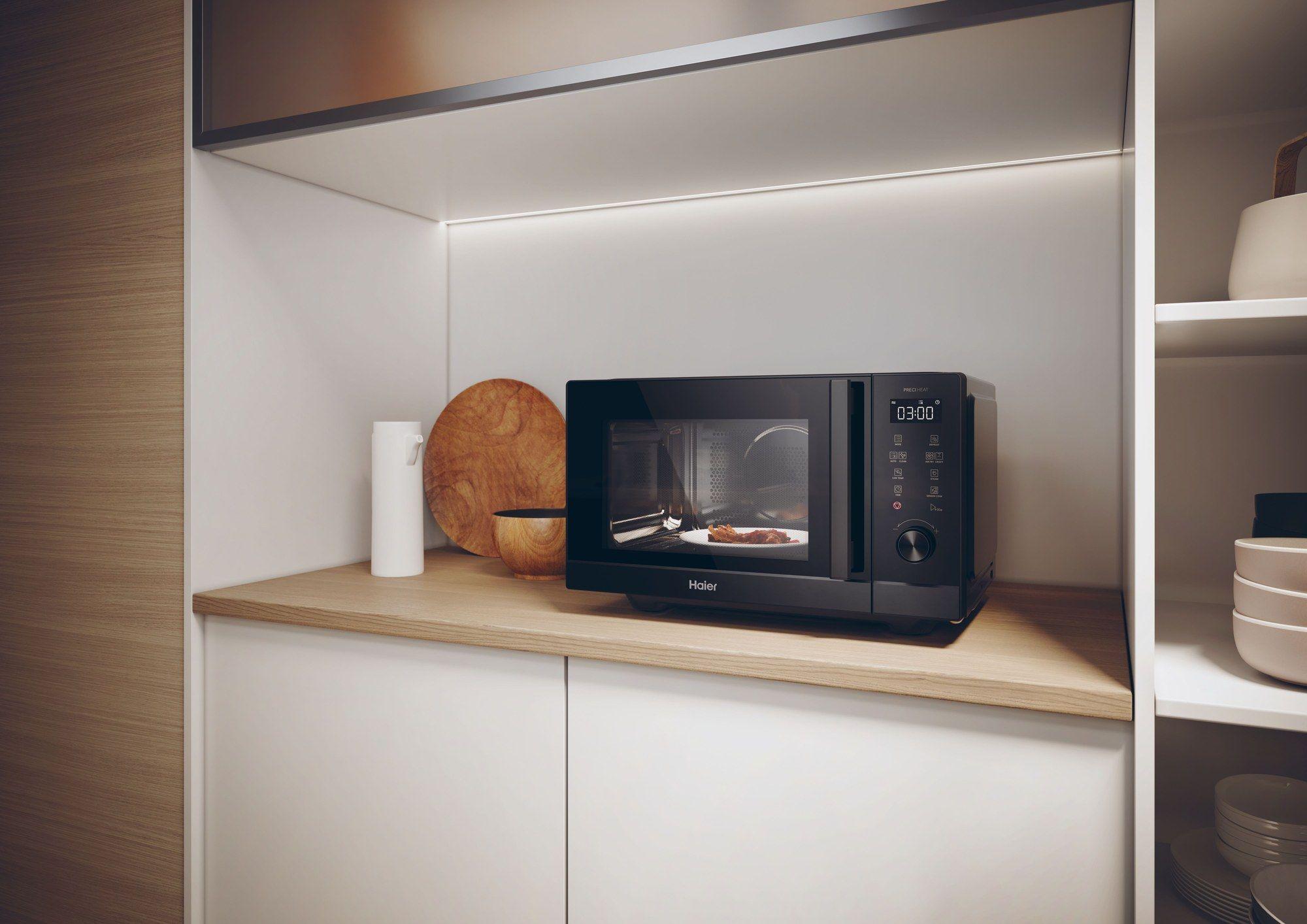 Micro-ondas Combinado Independente HAIER HAMCI25FBS4TBST (900 W - 1000 W - 25 l - Preto), miniatura 6