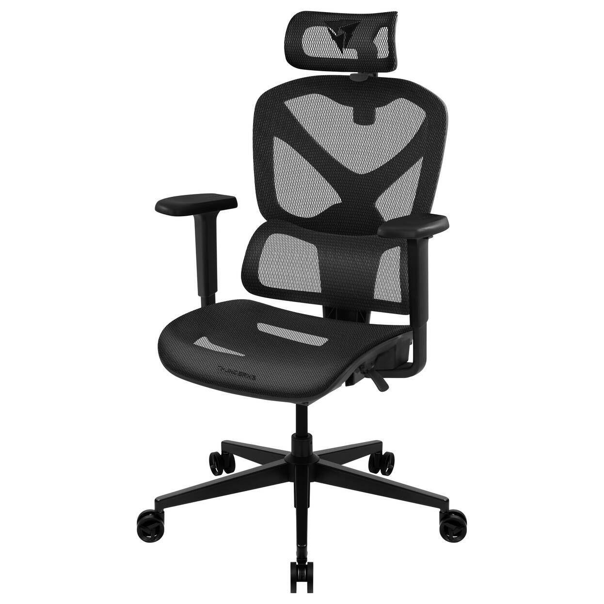 Cadeira Ergonómica THUNDERX3 YTC (125 kg - Até 78 cm em altura - Sincronizada - Preto)