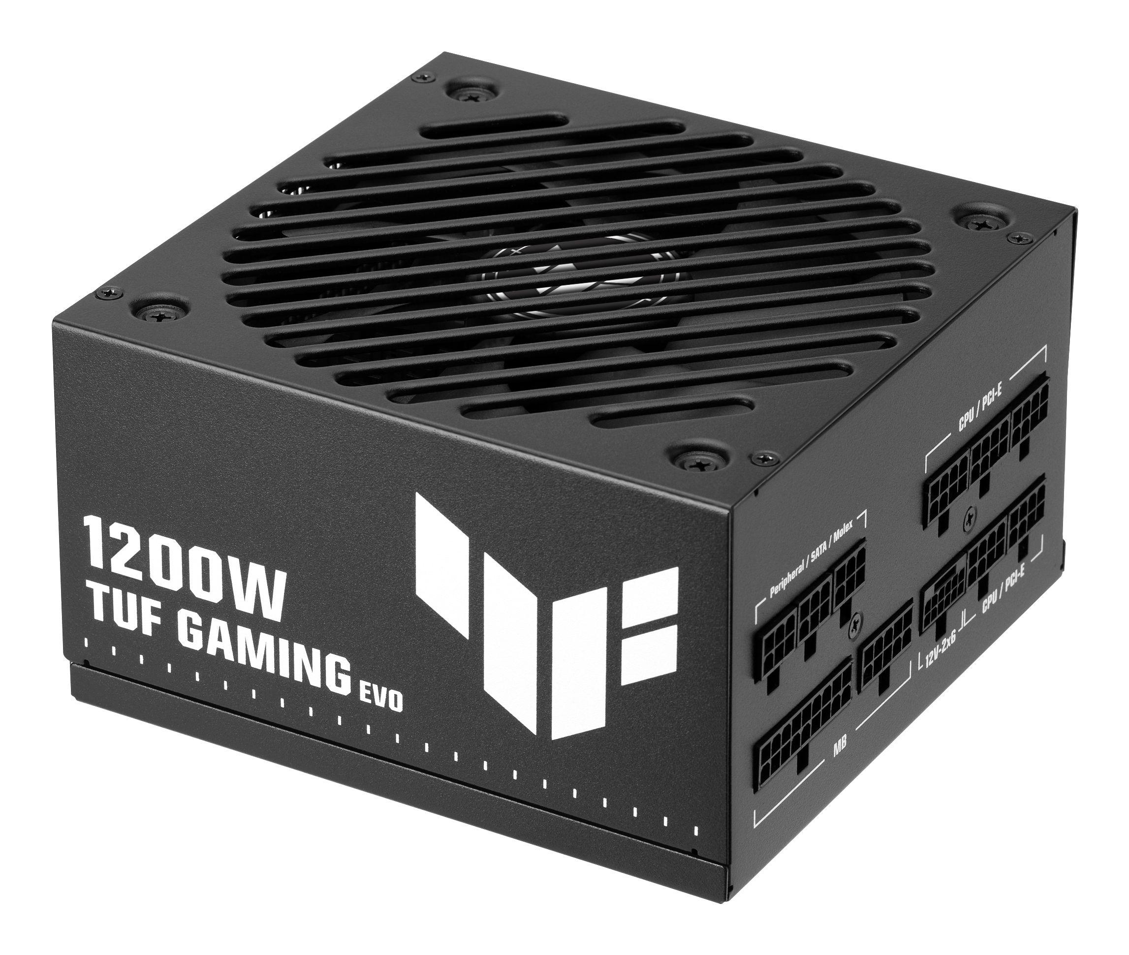 Fonte de Alimentação ASUS TUF Gaming 1200G EVO (ATX - 1200 W - 80 PLUS Gold - Preto)