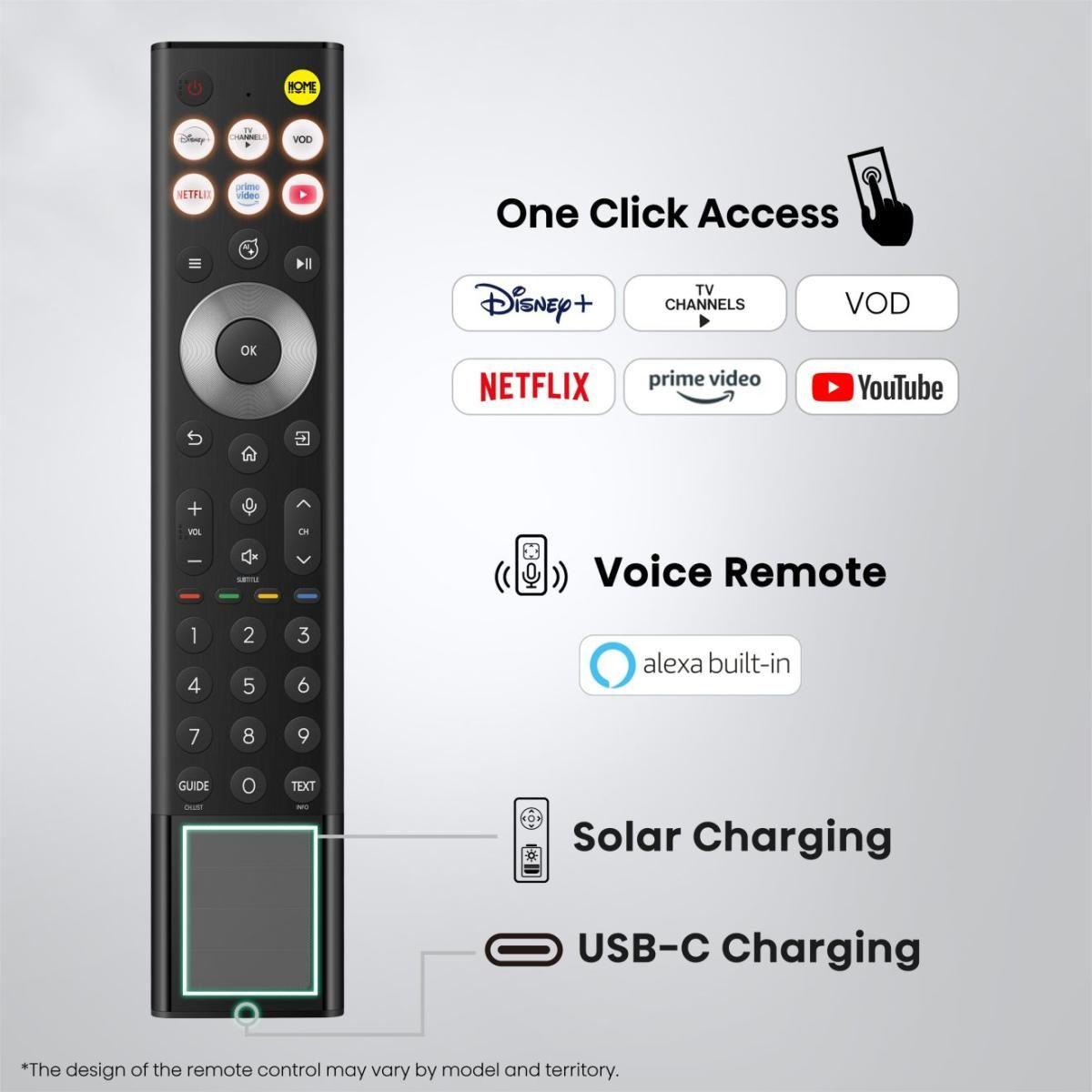 Televisão HISENSE TV 65U7S PRO (LED - 4K Ultra HD - Mini LED - Preto e cinzento), miniatura 10