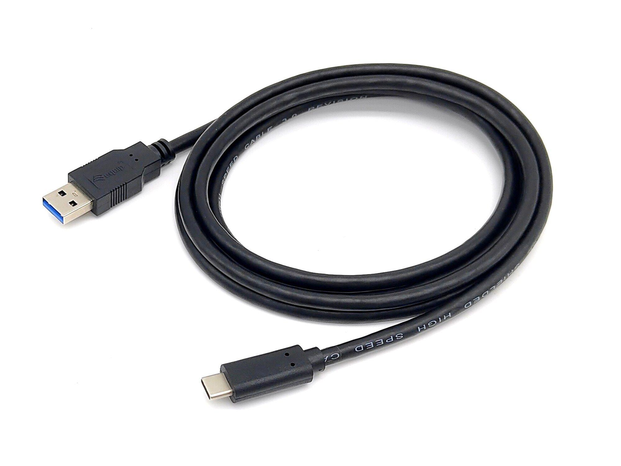 Cabo USB EQUIP 128344 (2 m - USB C - USB A - Preto), miniatura 7