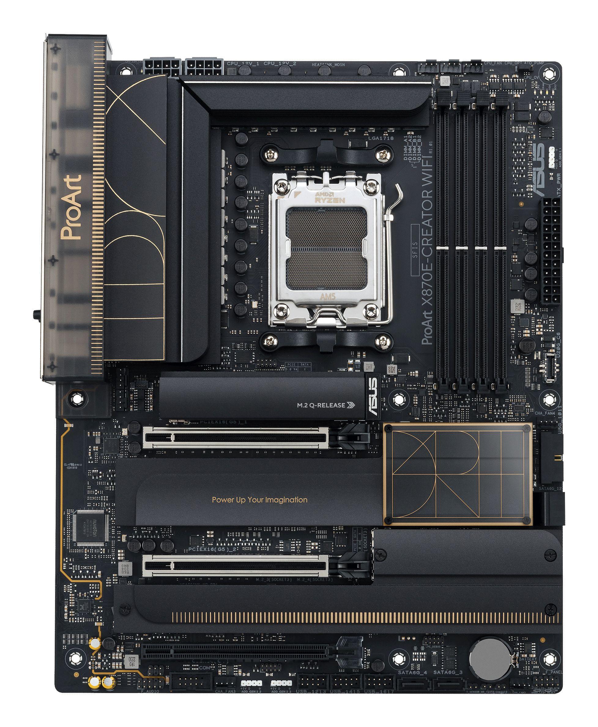 Motherboard ASUS ProArt X870E-Creator WiFi (AM5 - ATX - DDR5-SDRAM - Preto), miniatura 8