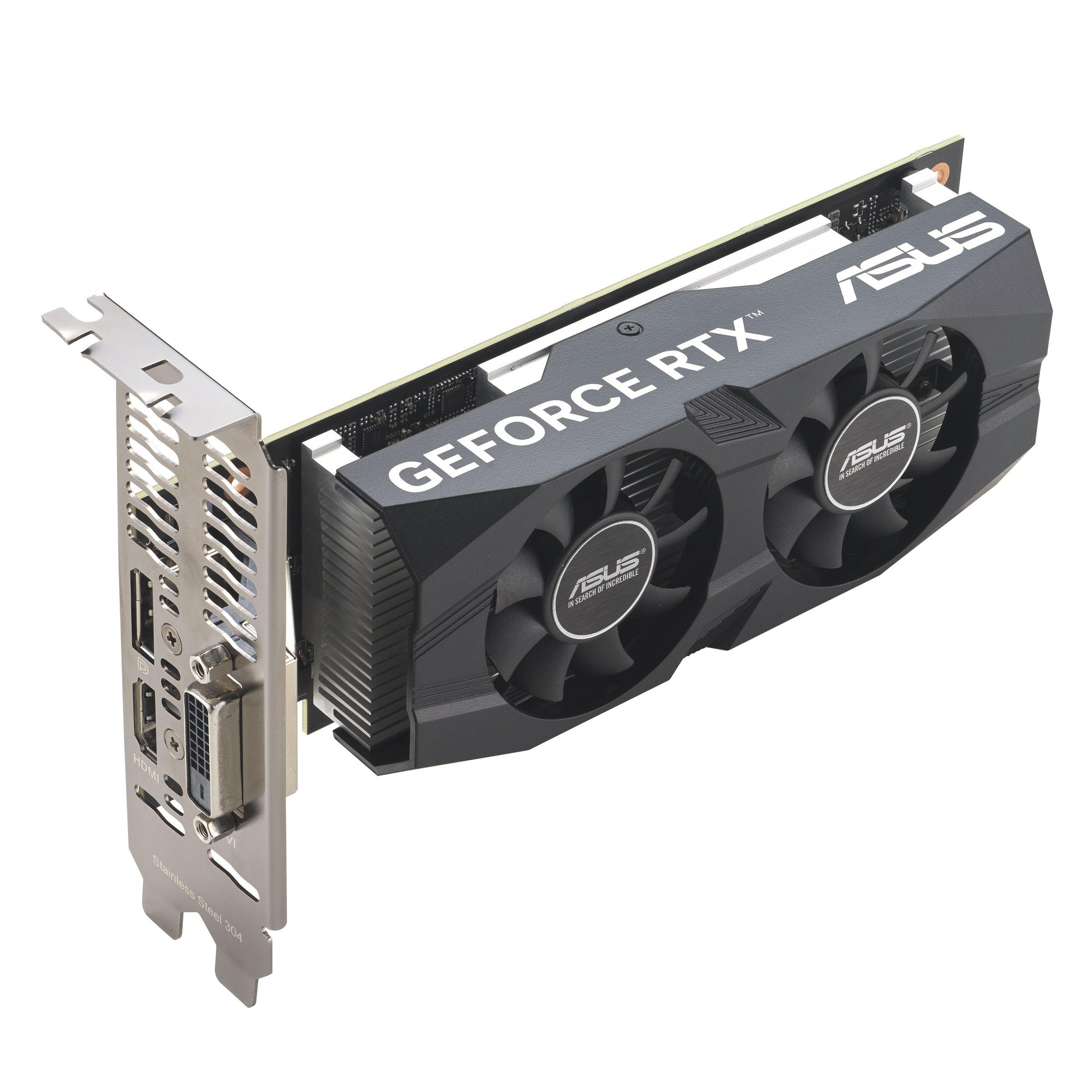 Placa Gráfica ASUS GeForce RTX 3050 LP BRK OC Edition (GeForce RTX 3050 - 14 Gbps - 6 GB - Preto), miniatura 3