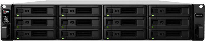 Unidade de Expansão NAS SYNOLOGY RX1217RP (Rack 2U - 168 TB - HDD e SSD - Preto e Cinzento)
