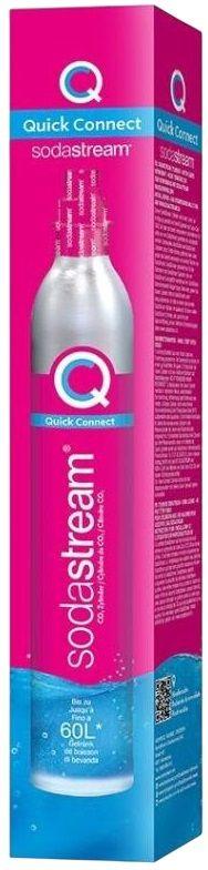 Cilindro de CO2 SODASTREAM QC 60L Quick Connect (Azul e Rosa)
