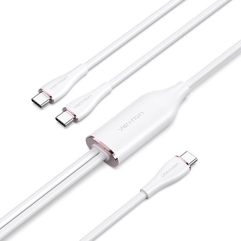 Cabo USB-C VENTION CTMWG (1,5 m - Branco)