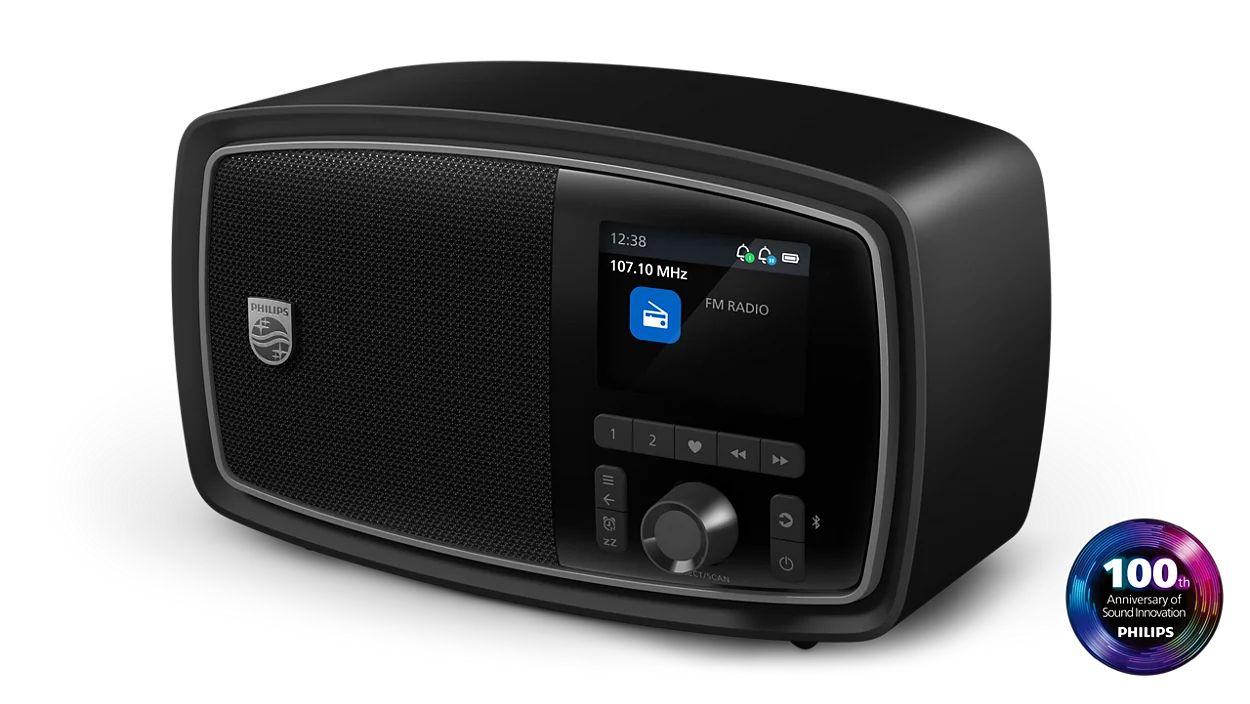 Rádio Portátil PHILIPS TAV2000FB/00 (5 W - Preto), miniatura 4