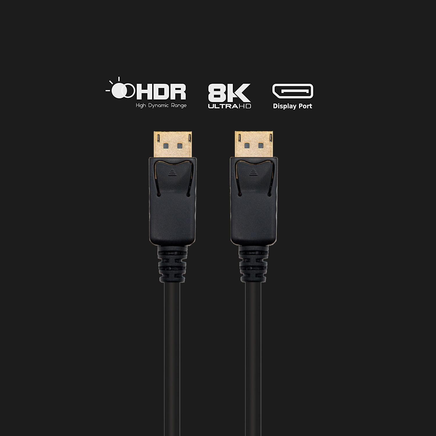 Cabo DisplayPort EWENT EC1407 (3 m - DisplayPort macho - Preto), miniatura 4