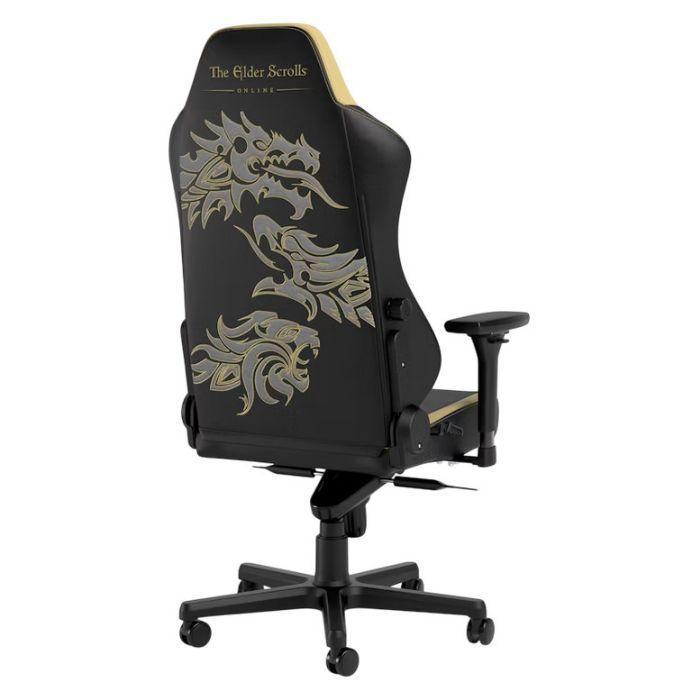 Cadeira Gaming NOBLECHAIRS HERO The Elder Scrolls Online Edition (150 kg - Apoios 4D - Preto e Dourado) — miniatura 4