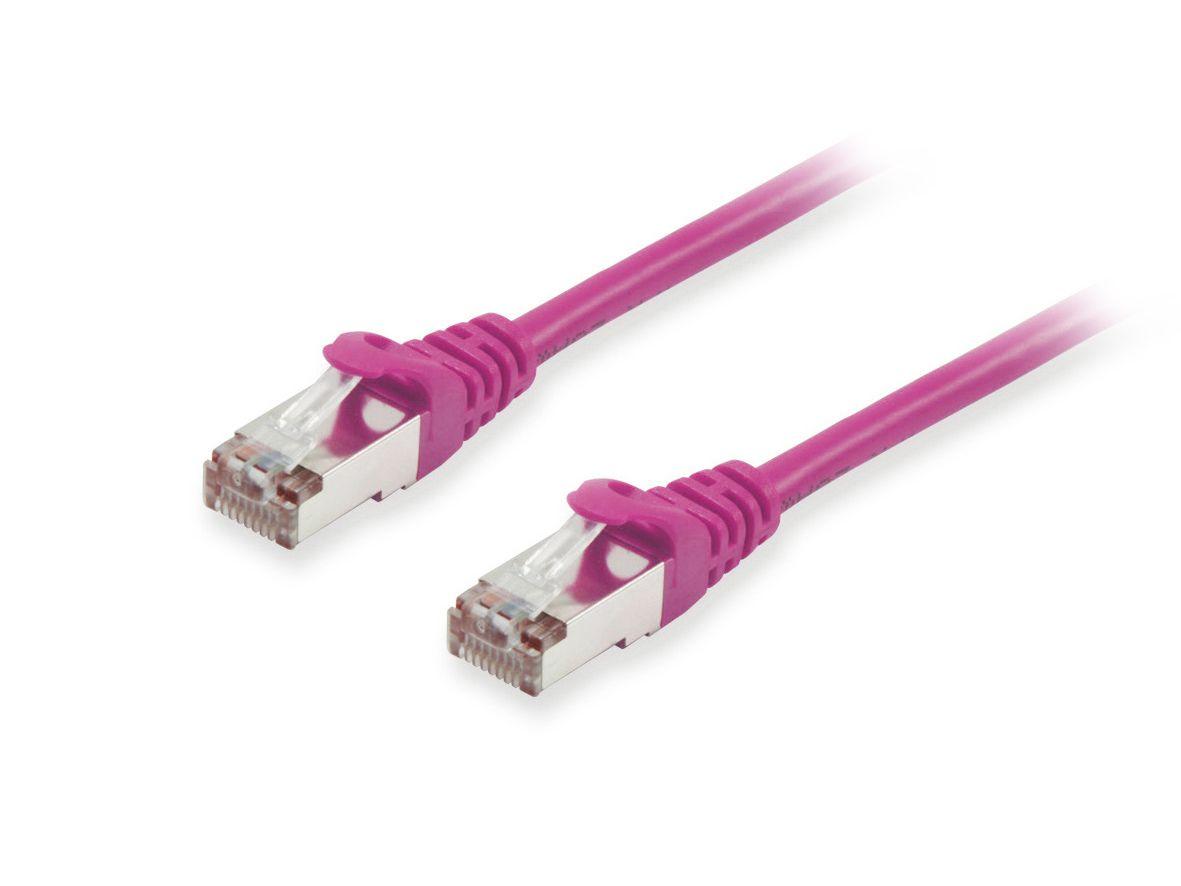Cabo de Rede RJ45 EQUIP 606804 (2 m - RJ-45 - PoE+ - Roxo)