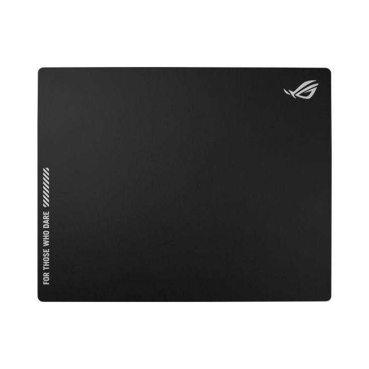 Tapete de Rato Gaming ASUS ROG Moonstone Ace L (L - Silicone, Vidro temperado - Vidro temperado - Preto)