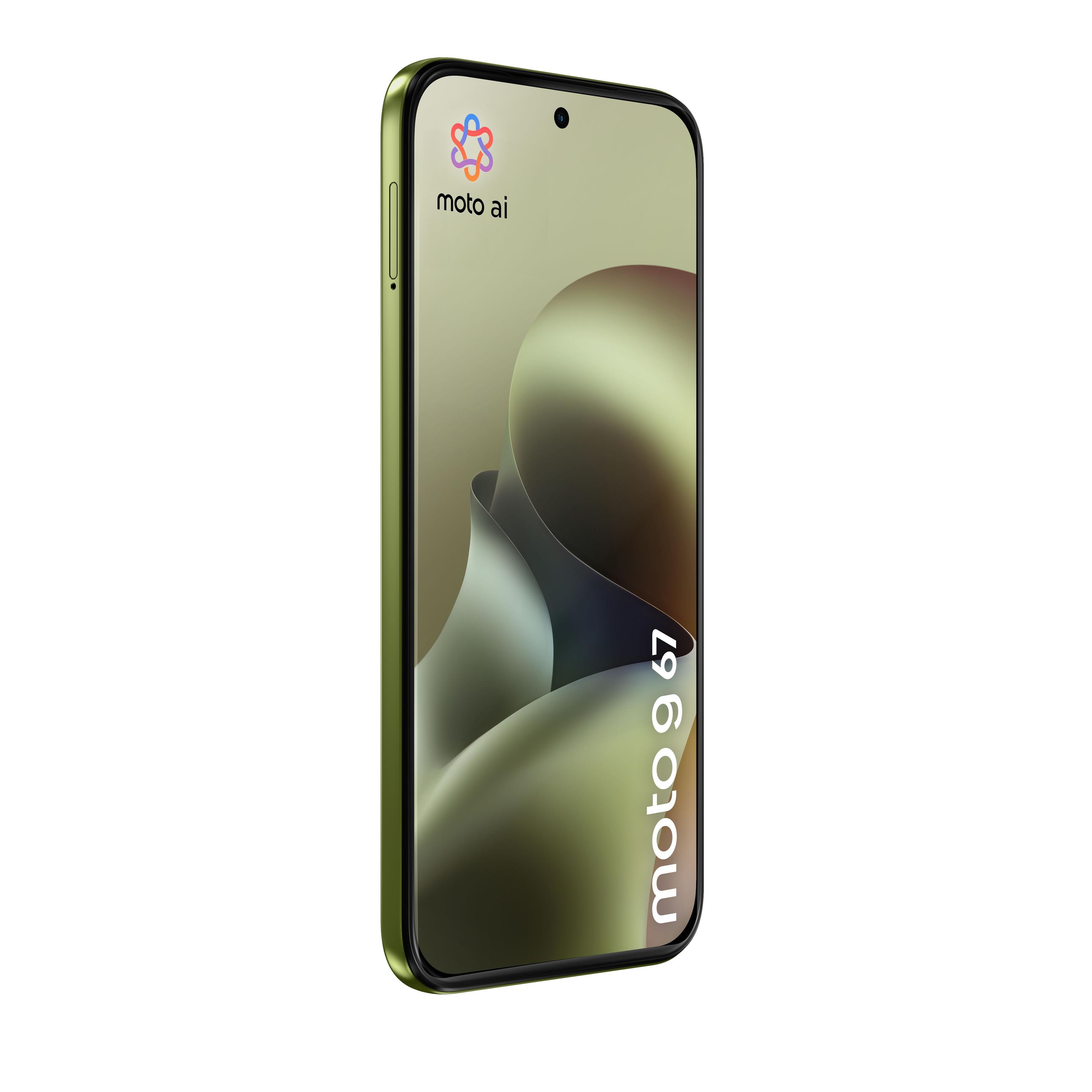 Smartphone MOTOROLA moto g67 5G (4GB/128GB - 6,8" - Verde), miniatura 4
