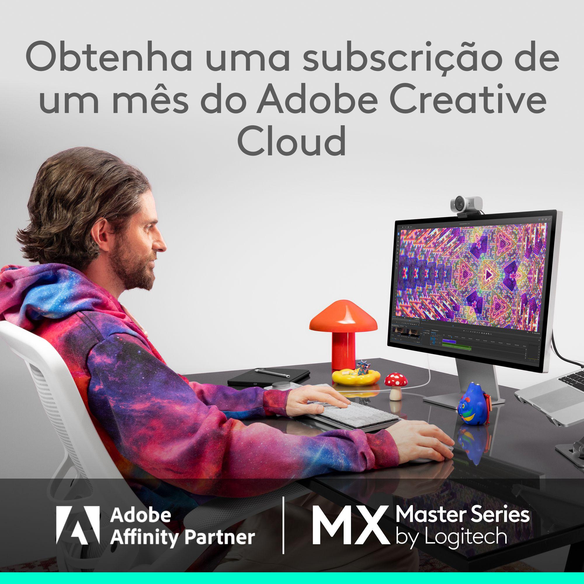 Rato LOGITECH MX Master 4 for Mac (Mão direita - 8000 DPI - Laser - Preto Espacial) — miniatura 15