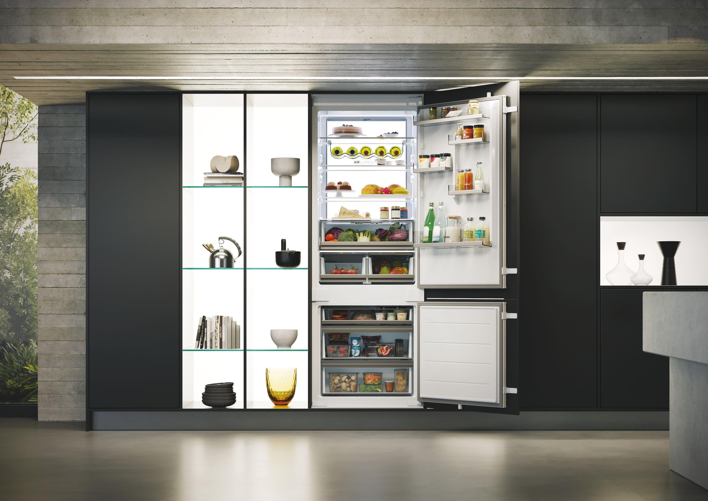 Frigorífico Combinado Encastre HAIER HBW7719DT (400 l - hOn - 193,5x69x55 cm - Branco), miniatura 11