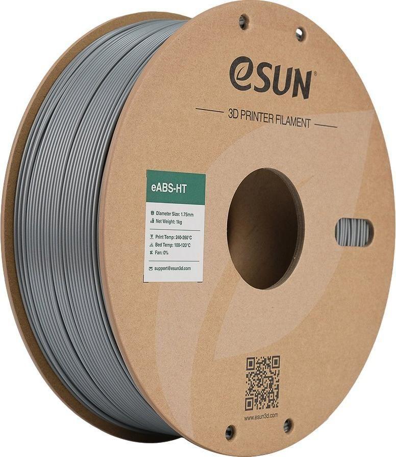 Filamento de Impressão 3D ESUN EABS-HT-P175LH1 (Cinzento Claro)