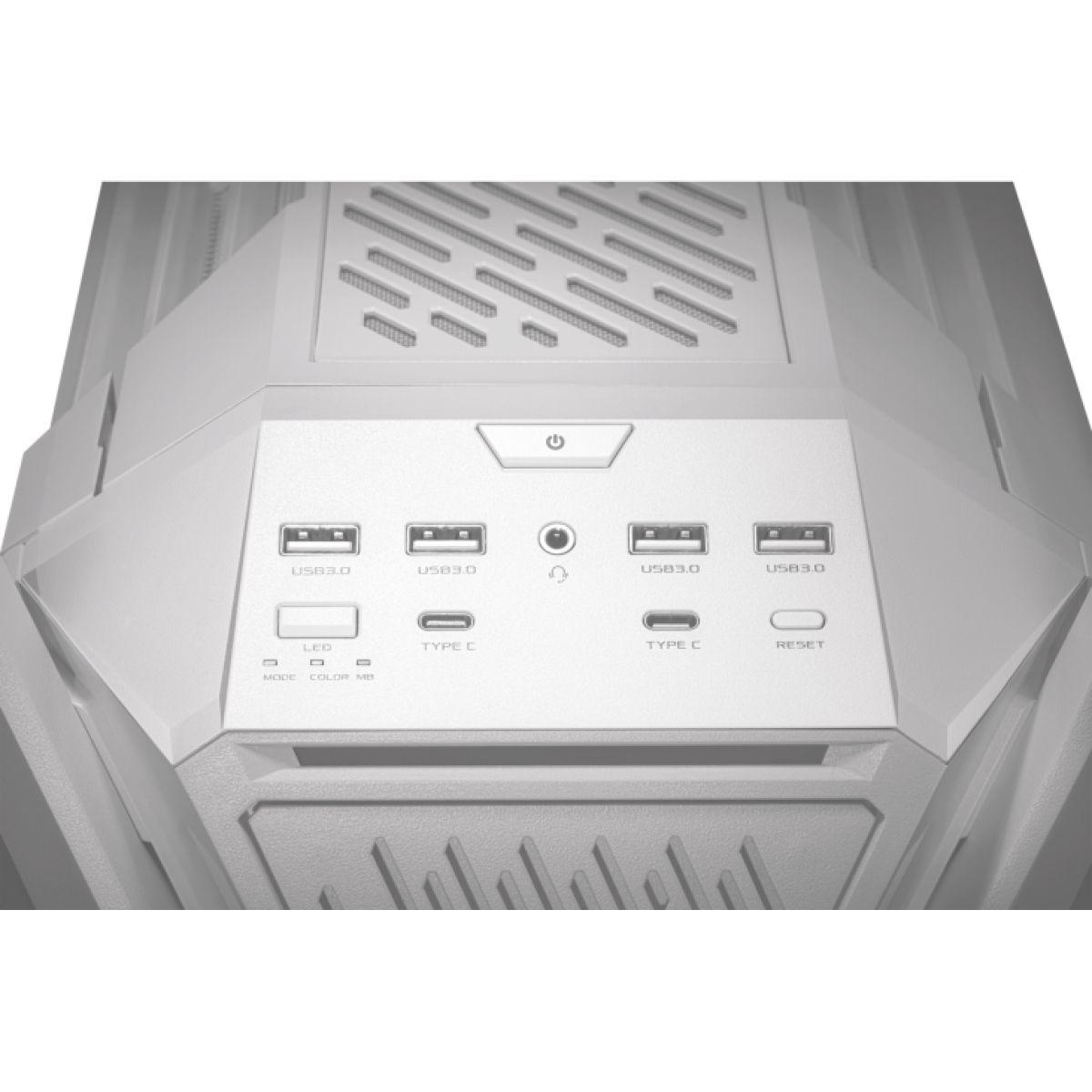 Caixa PC ASUS ROG Hyperion GR701 (ATX, EATX, micro ATX, Mini-ITX - Tower - EATX, Mini-ITX, ATX, micro-ATX - Branco) — miniatura 13