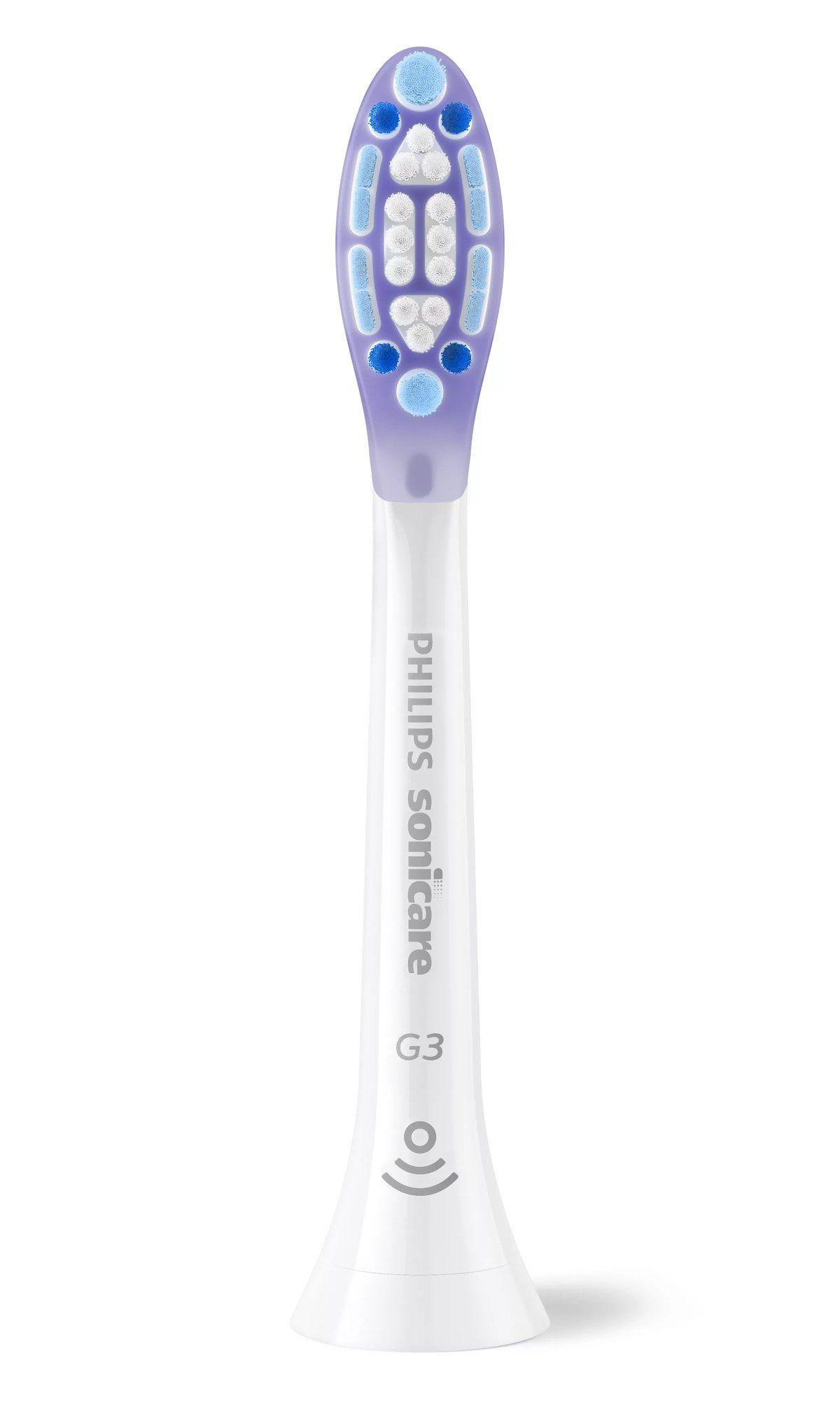 Cabeças de Escova de Dentes PHILIPS Sonicare G3 Premium Gum Care HX9052/87 (Branco) — miniatura 2