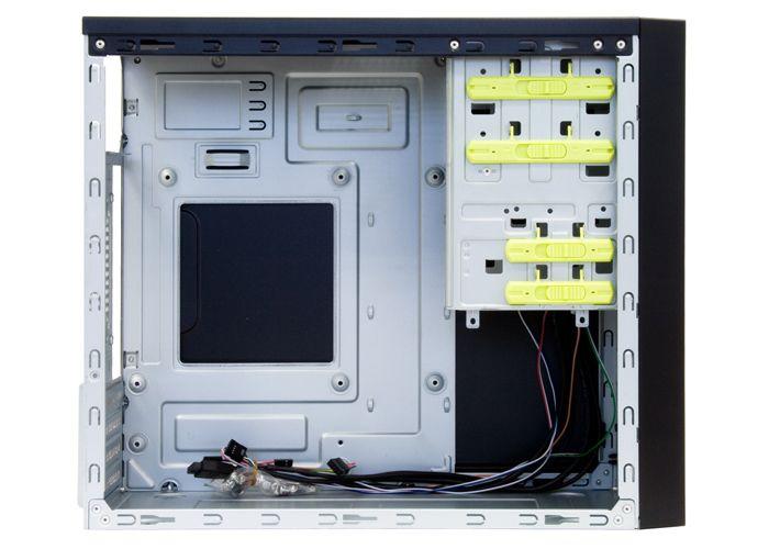 Caixa Micro-ATX CHIEFTEC HT-01B-350GPB (Micro ATX - 350 W - Midi Tower - Preto) — miniatura 3