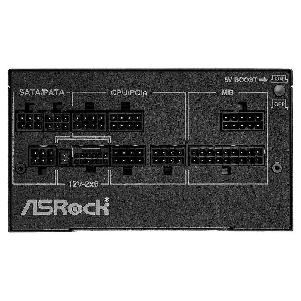 Fonte de Alimentação ASROCK Phantom Gaming PG-750G (ATX - 750 W - 80 PLUS Gold - Preto), miniatura 3