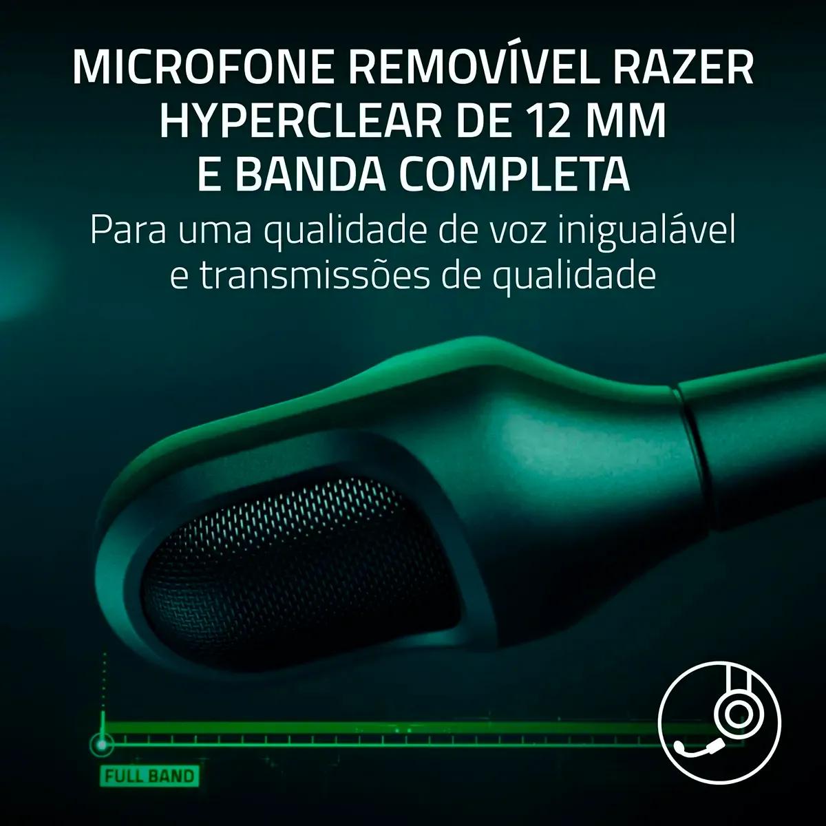 Headset Gaming RAZER BlackShark V3 Pro (Binaural - Com fios e sem fios - Circum-aural - Preto) — miniatura 4