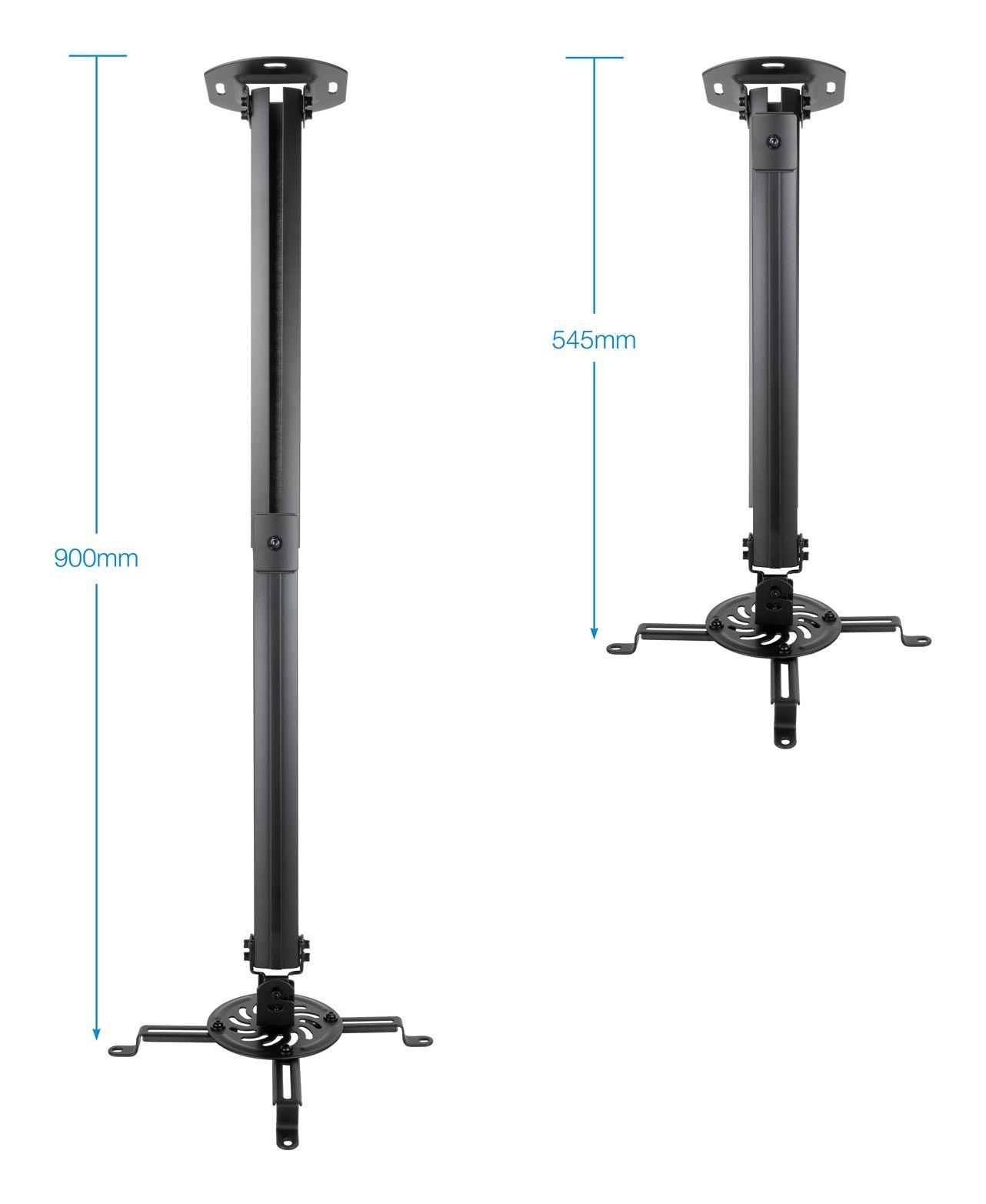 Suporte de Teto TOOQ PJ3030TN-B (13,5 kg - Teto - -15-15° - Preto), miniatura 2