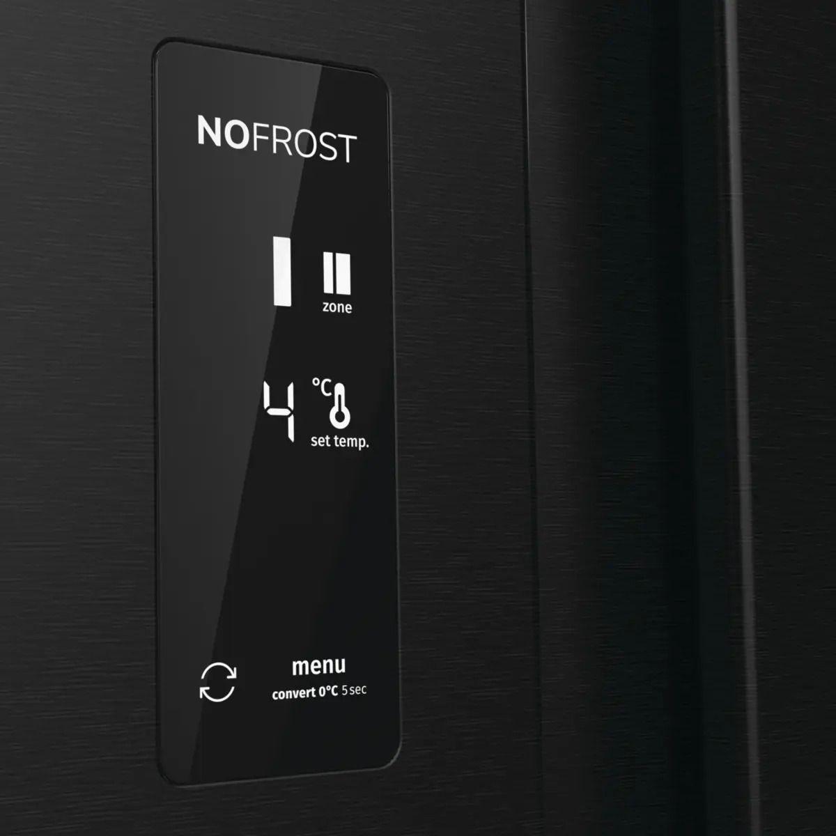 Frigorífico Americano Independente GORENJE NRR9185EABXLWD (547 L - 179x92x67 cm - Preto/Inox), miniatura 7