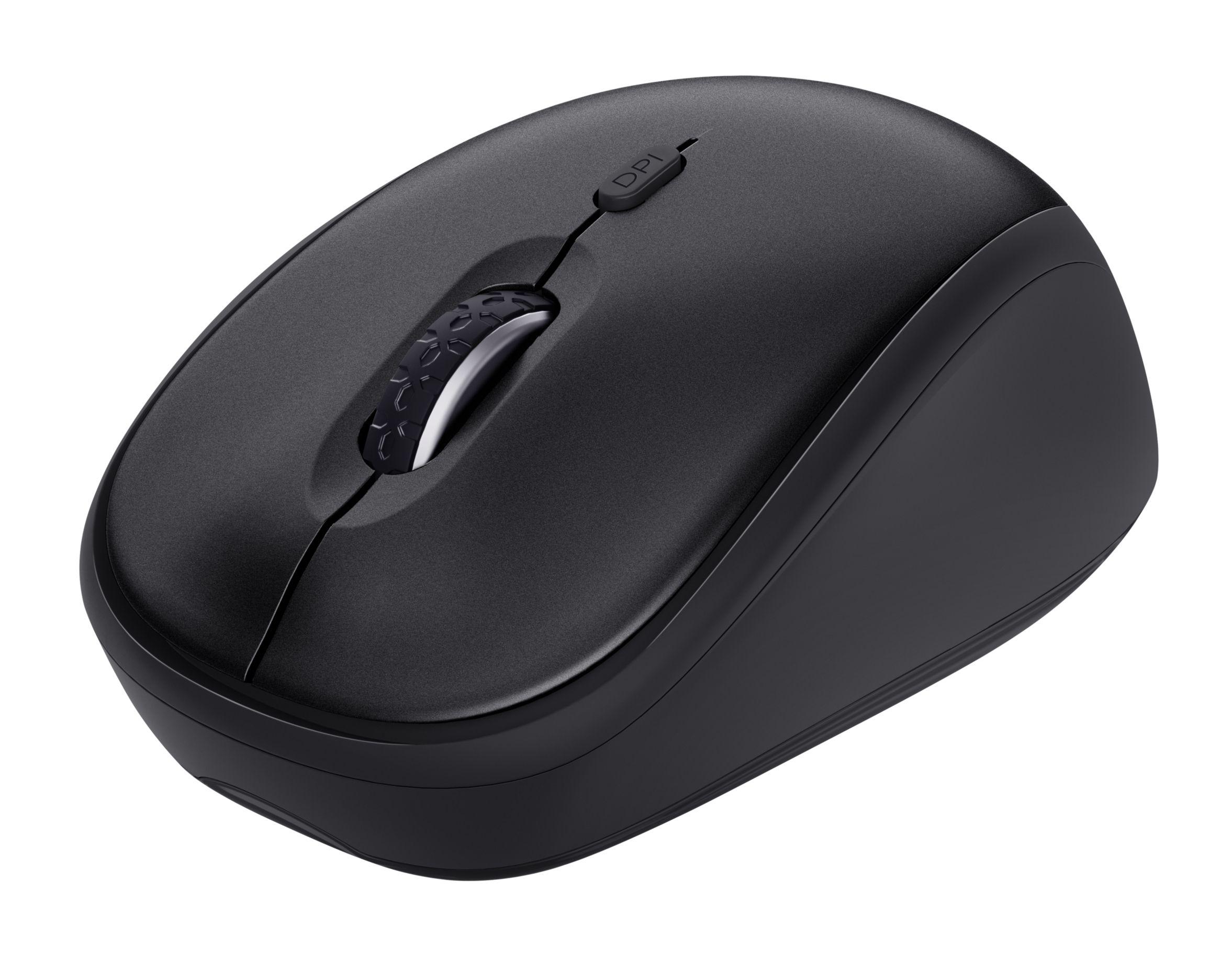 Conjunto de Teclado e Rato TRUST TKM-360 (Espanhol - Interruptor de membrana - Tamanho completo - Preto) — miniatura 3