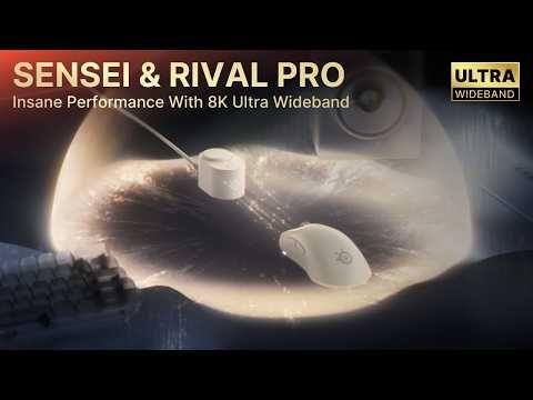 Rato STEELSERIES Rival Pro WL (42 000 DPI - TrueMove 42K Pro ótico - 800 IPS - Preto) — miniatura 3