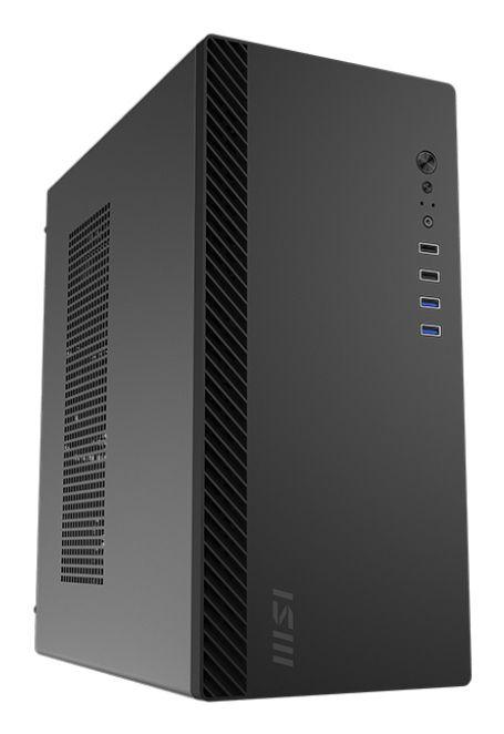 Caixa PC MSI PRO SHIELD M100P (micro ATX, Mini-ITX - Midi Tower - Micro-ATX, Mini-ITX - Preto)