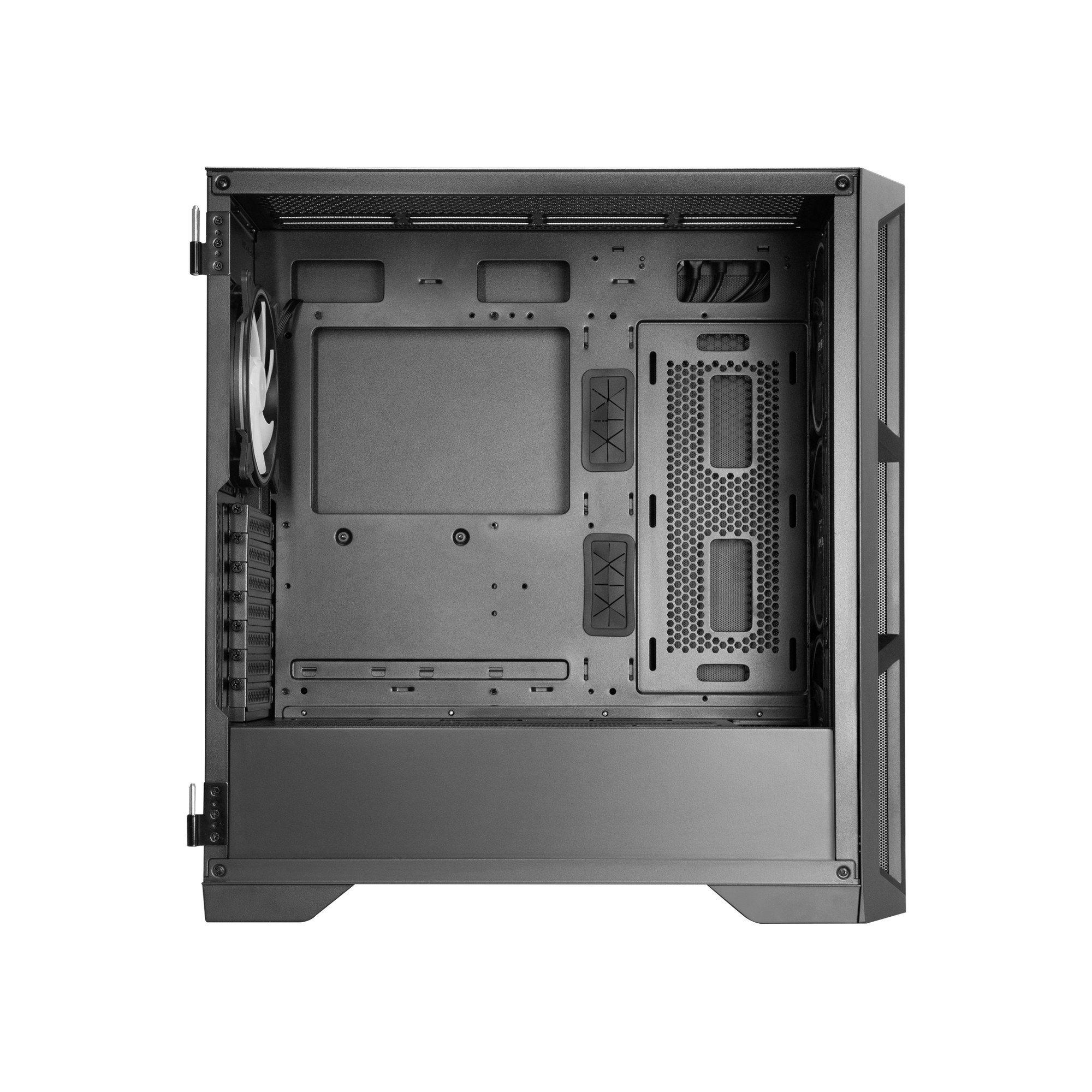Caixa de Computador CHIEFTEC APEX LUMO GA-01B-L-OP (Midi Tower - Vidro temperado - 175 mm - Preto) — miniatura 7