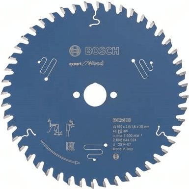 Disco de Serra Circular BOSCH Expert for Wood (Azul)