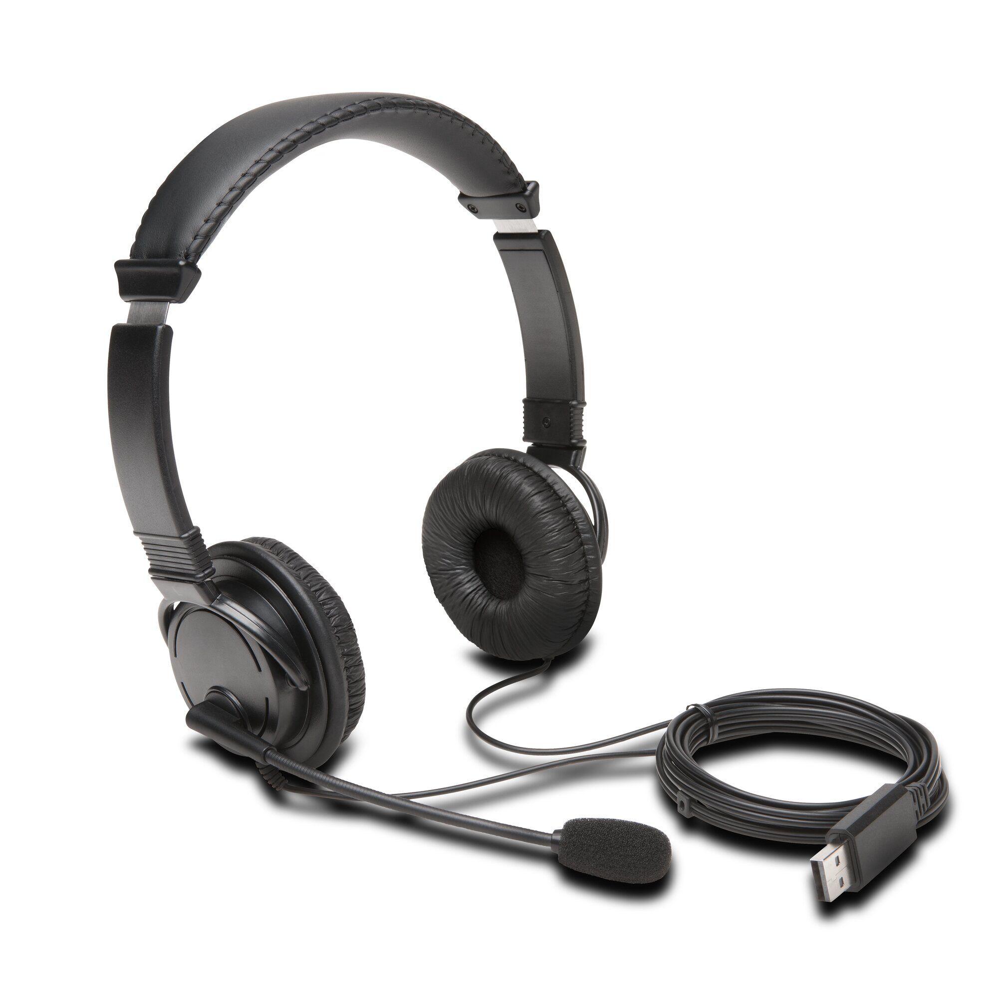 Headset KENSINGTON K97601WW (Binaural - Com fios - Supra-aural - Preto), miniatura 4