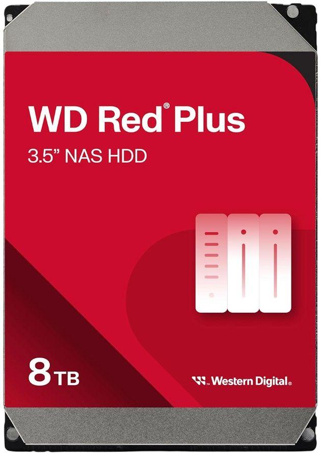 Disco Rígido Interno WESTERN DIGITAL Red Plus WD80EFPX (8 TB - SATA 6 Gb/s - 5640 RPM) — miniatura 3