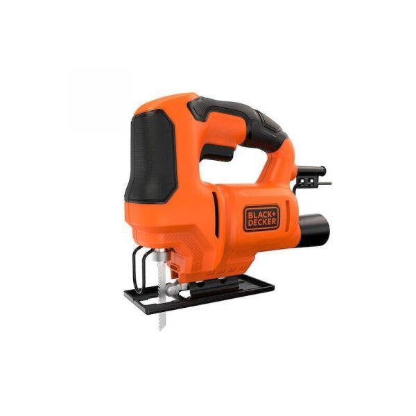 Serra Tico-Tico BLACK+DECKER BES602-QS (400 W - Corrente elétrica - Laranja e Preto)