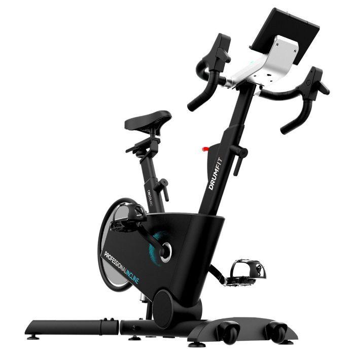 Bicicleta de Exercício CECOTEC DrumFit Indoor Professional Incline (Preto), miniatura 2