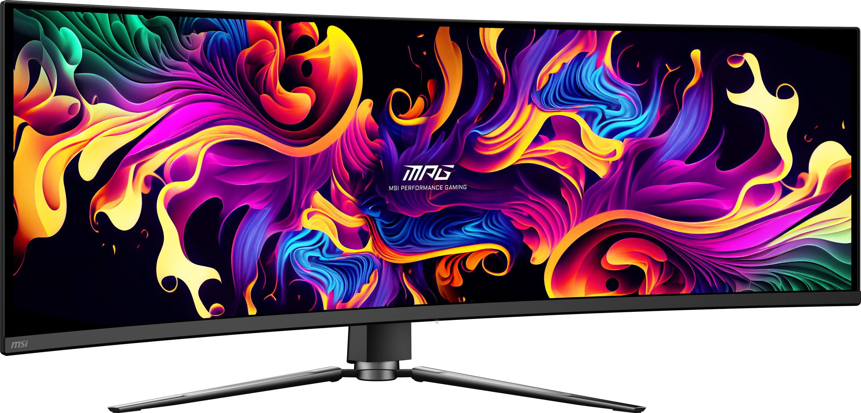 Monitor MSI MPG 491CQPX QD-OLED (49" - QD-OLED - 240 Hz - Preto) — miniatura 3