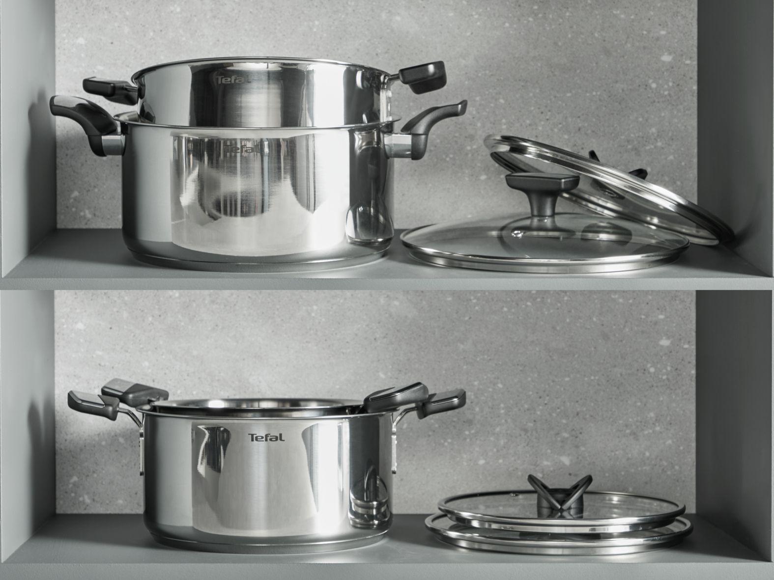 Panela Funda TEFAL Emotion+ E3284644 (Aço inoxidável - Inox), miniatura 5