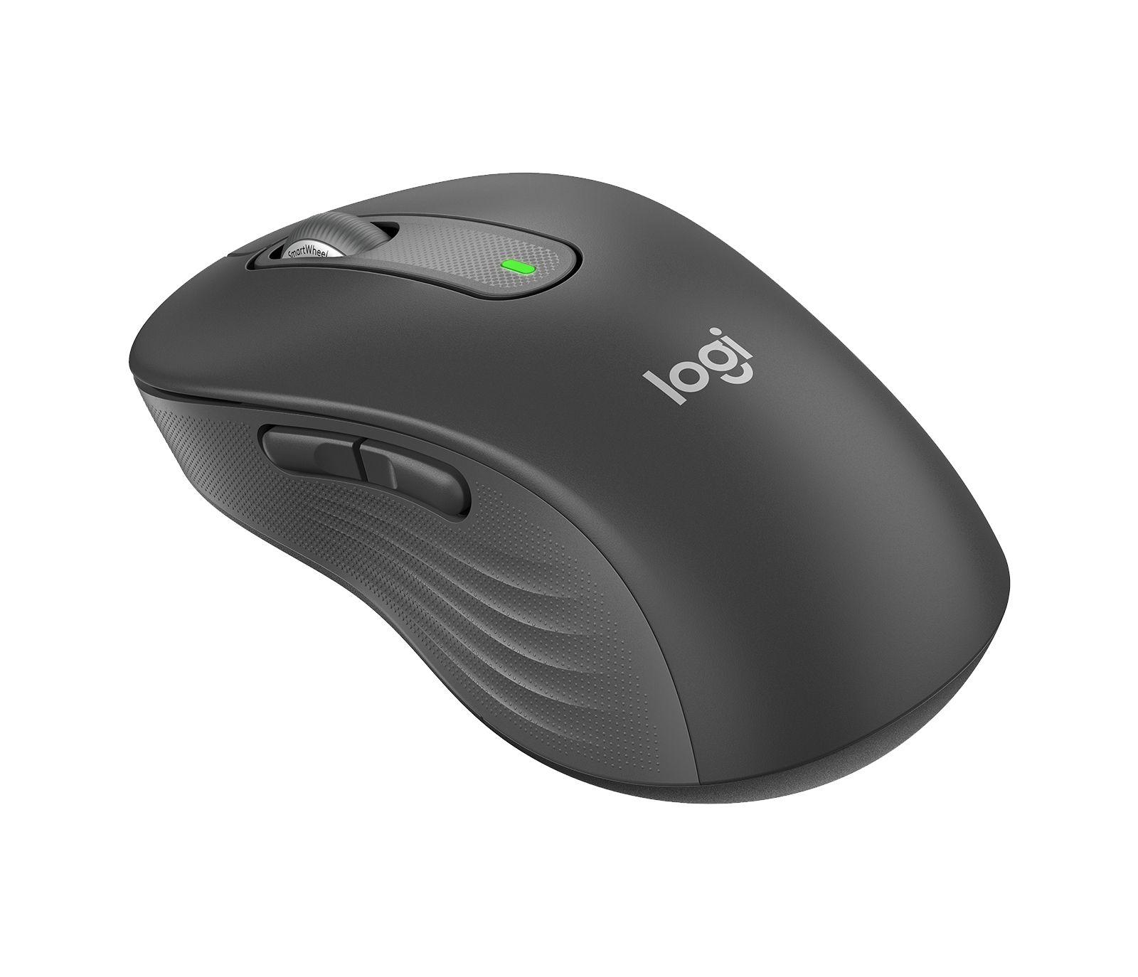 Rato LOGITECH Signature M650 L (Mão direita - 4000 DPI - Ótico - Grafite)