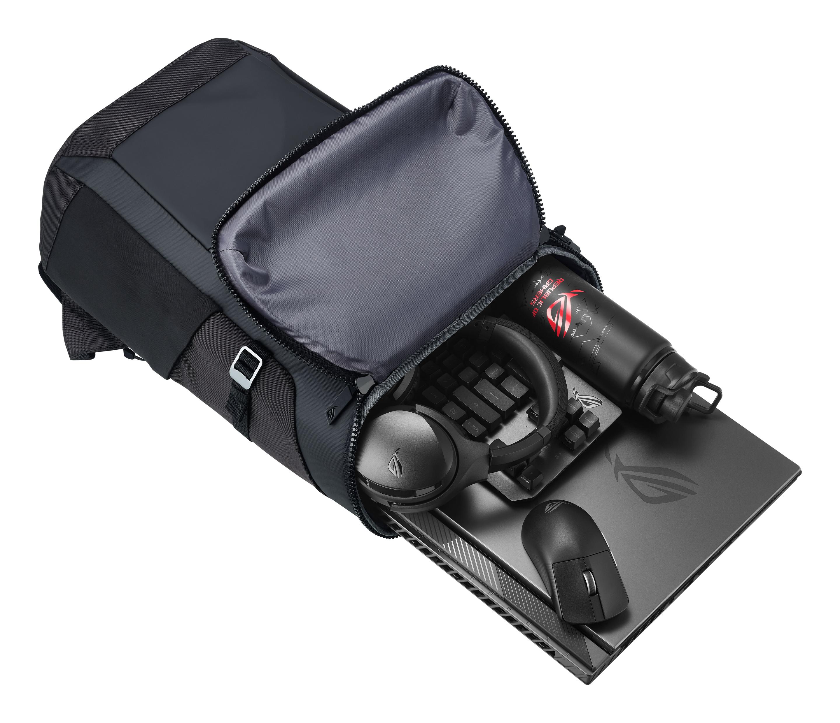 Mochila ASUS ROG Ranger BP2701 (17" - 22 L - Poliéster, Poliuretano - Preto), miniatura 4