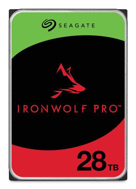 Disco Rígido Interno SEAGATE IronWolf Pro ST28000NT000 (28 TB - 3.5" - Serial ATA III)