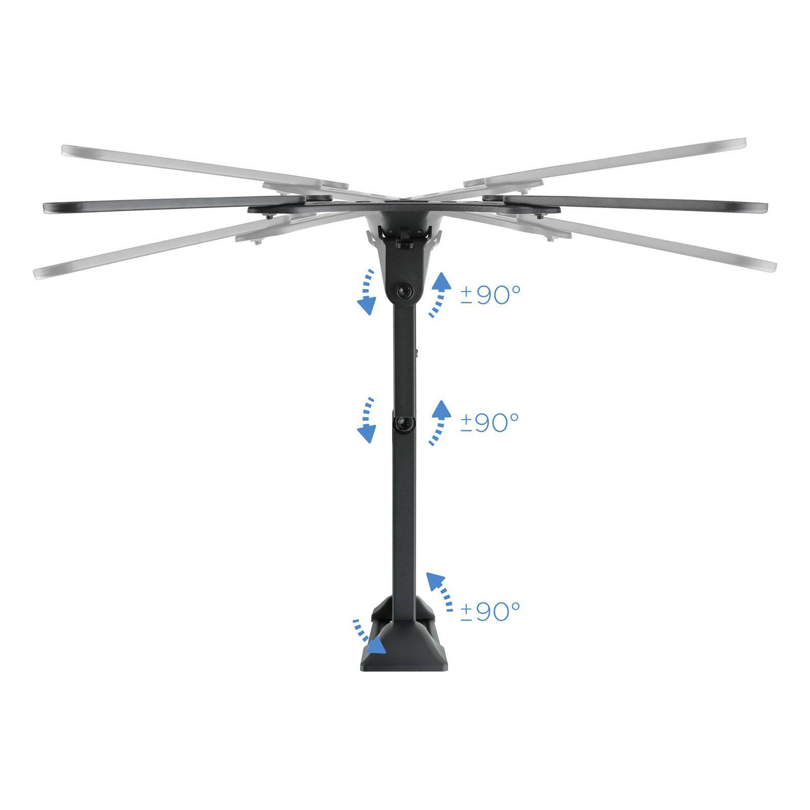 Suporte de Parede para TV TOOQ LP6055TN-B (23-55" - VESA 400x400 mm - 30 kg - Preto), miniatura 5