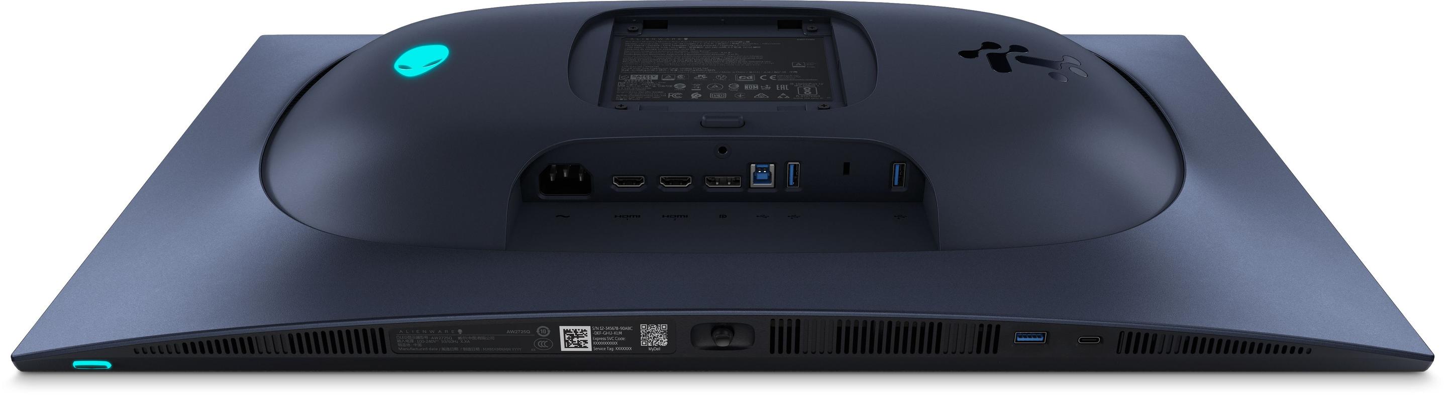 Monitor DELL Alienware AW2725Q (26,7" - TFT - 240 Hz - Preto) — miniatura 4