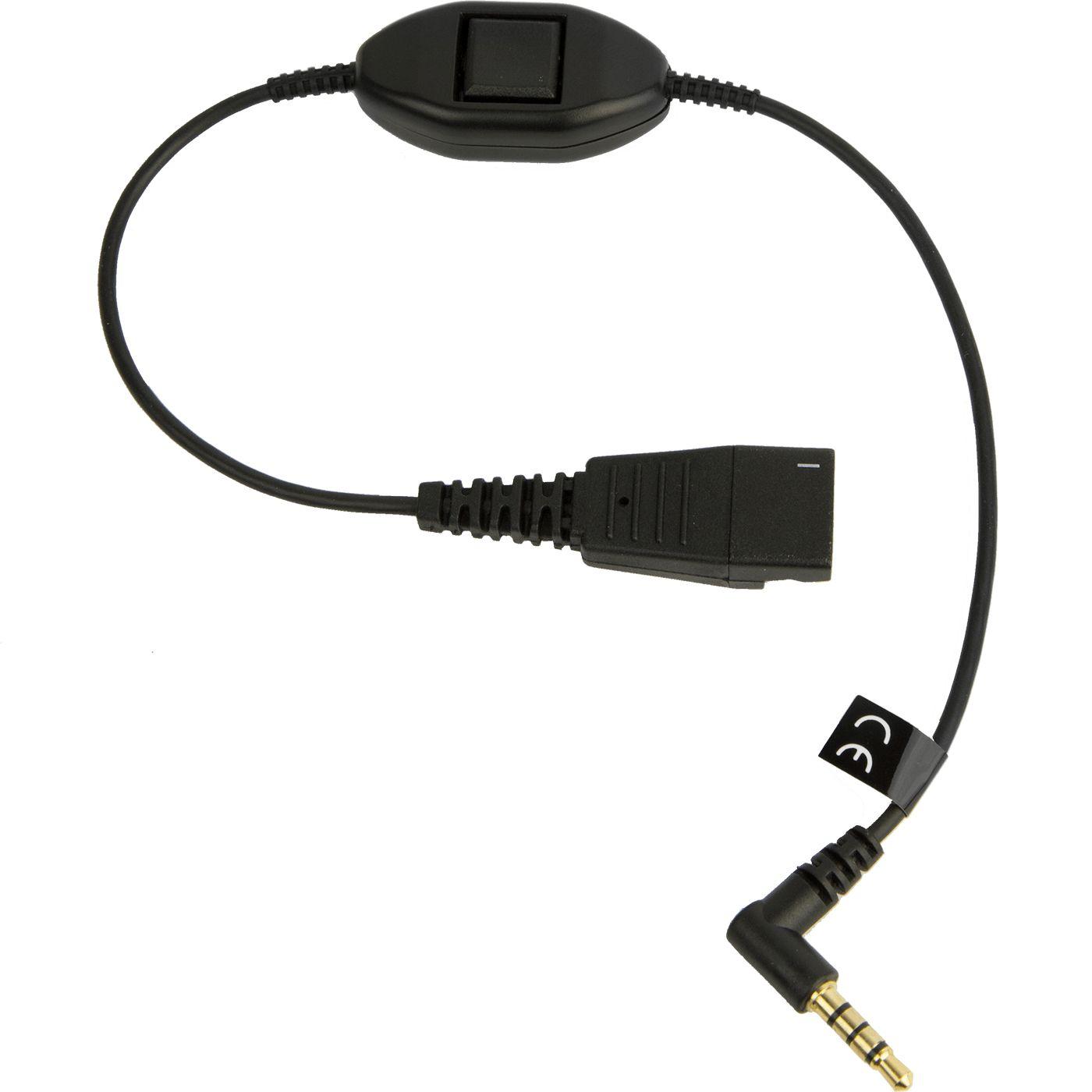 Cabo para Headset JABRA 8800-00-103 (Preto)