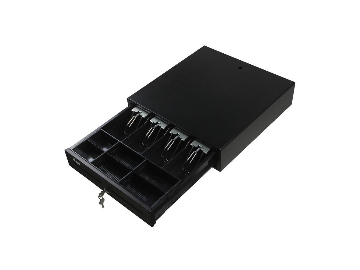 Gaveta de Dinheiro EQUIP 351010 (Abertura Manual e Automática - RJ-11 - Preto) — miniatura 4