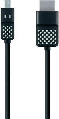 Cabo Mini DisplayPort para HDMI BELKIN F2CD080bt06 (1,8 m - Mini DisplayPort - Preto)