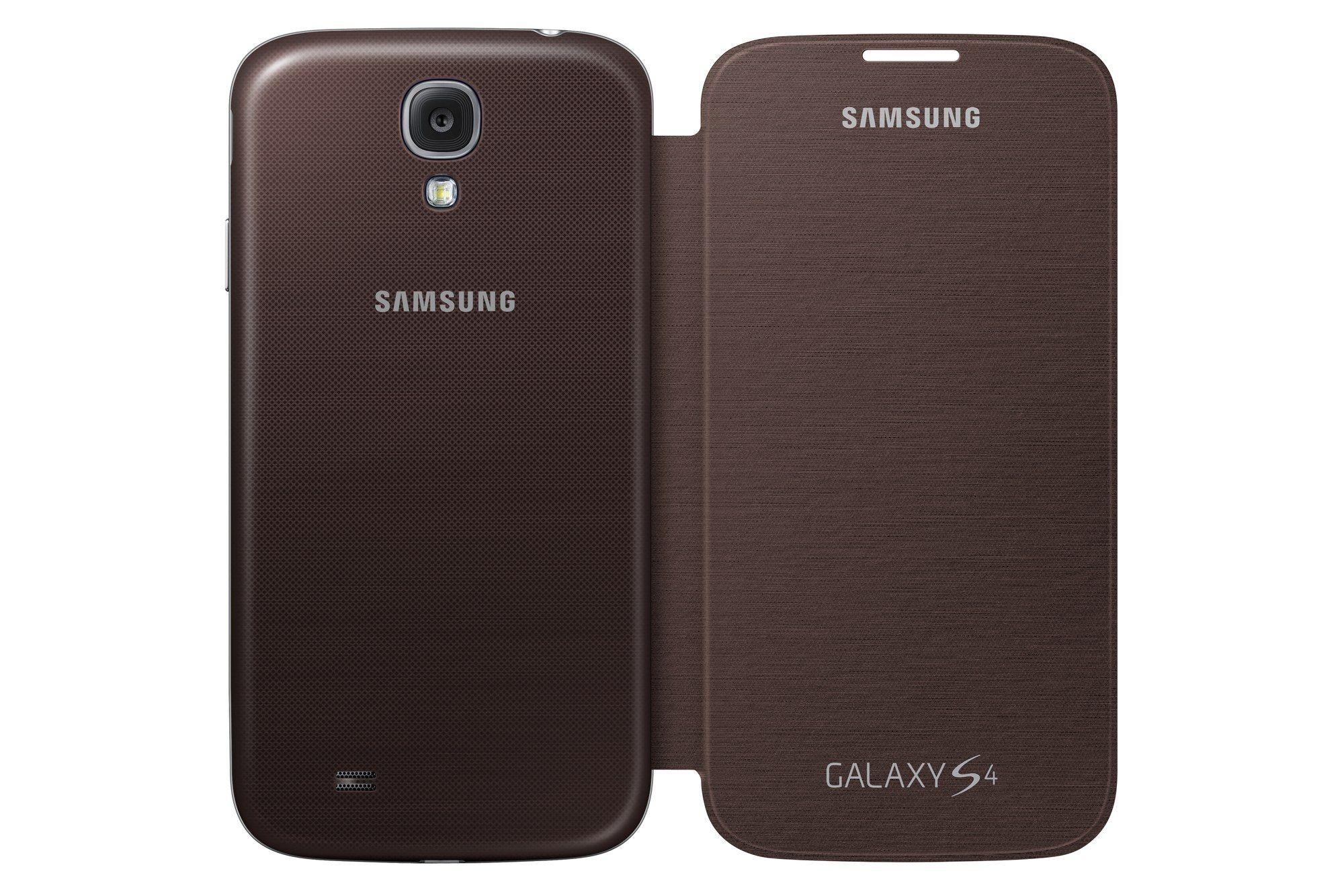Capa Flip para Telemóvel SAMSUNG EF-FI950B (Castanho), miniatura 9