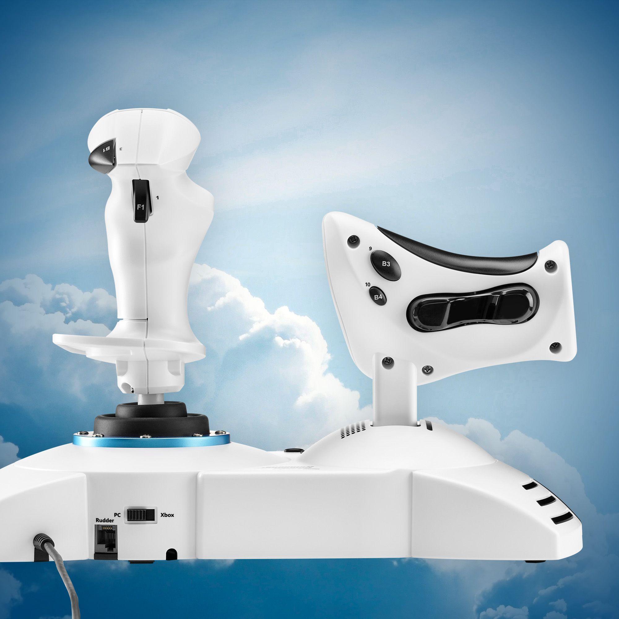 Joystick e Manete de Potência THRUSTMASTER T.Flight Hotas One Microsoft Flight Simulator Edition (Xbox - Com fios - USB - Preto e Branco) — miniatura 9