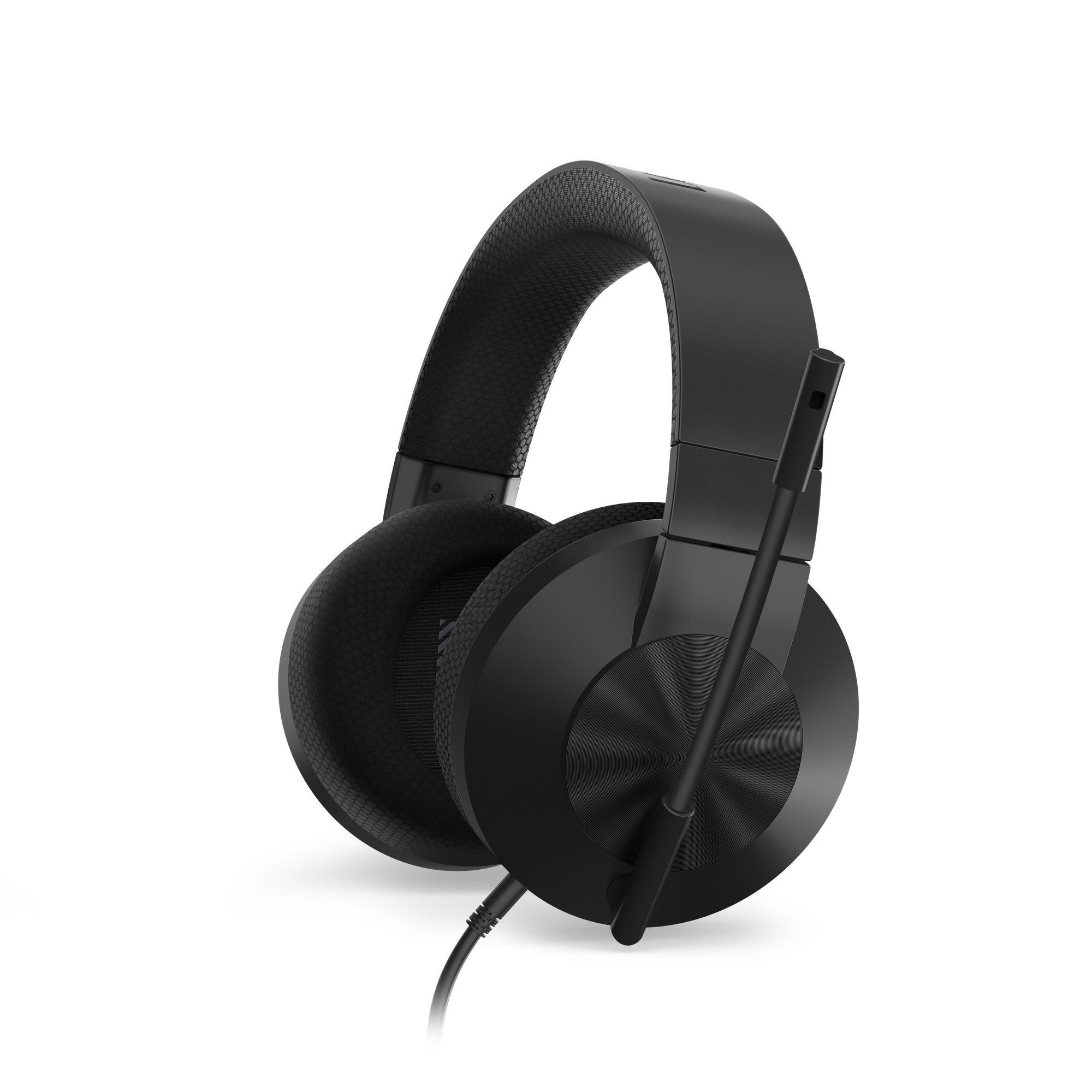 Headset Gaming LENOVO Legion H210 (Binaural - Com fios - Sobre a orelha - Preto), miniatura 3