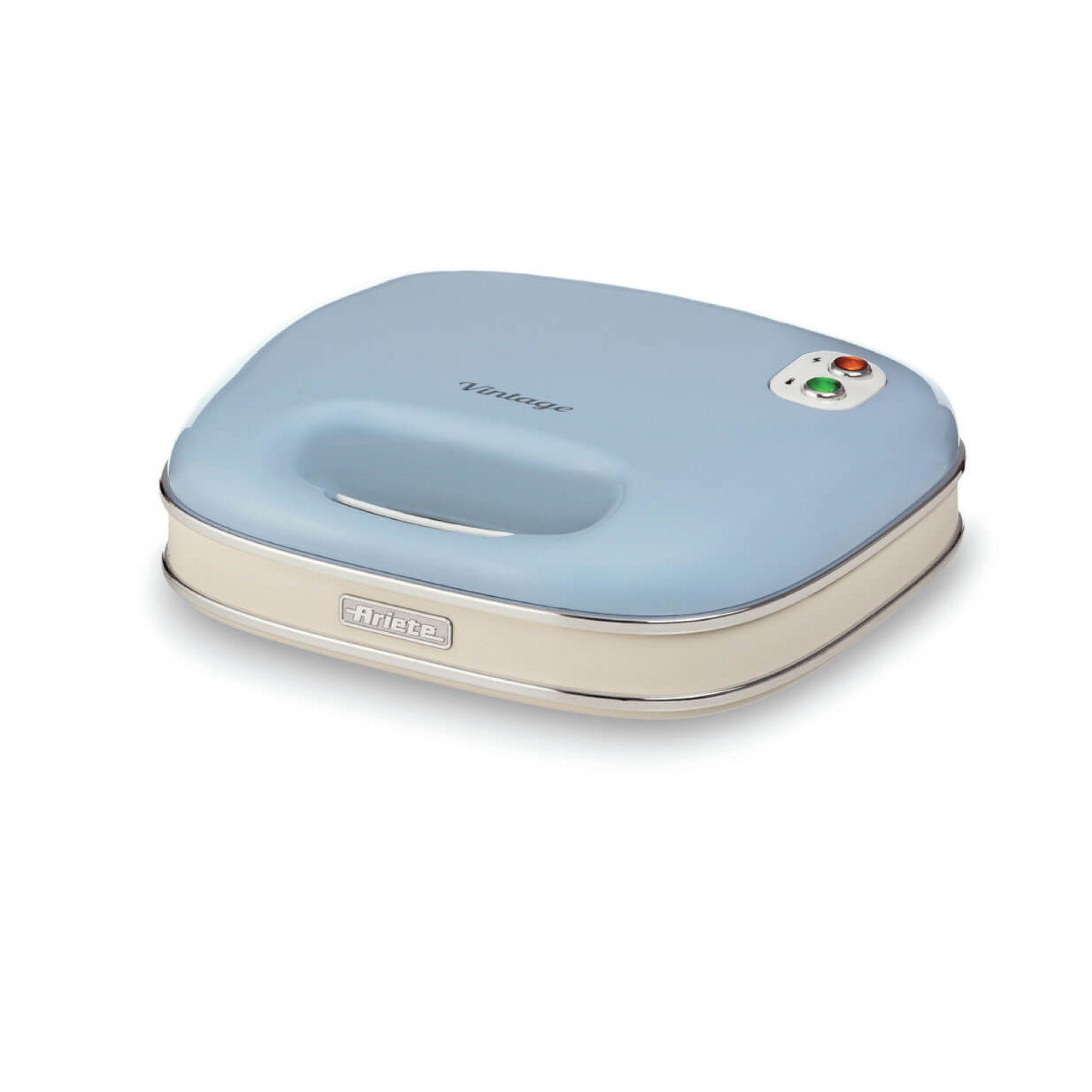 Sanduicheira ARIETE Vintage Line 00C196305AR0 (Altura 10 cm - Azul Claro)